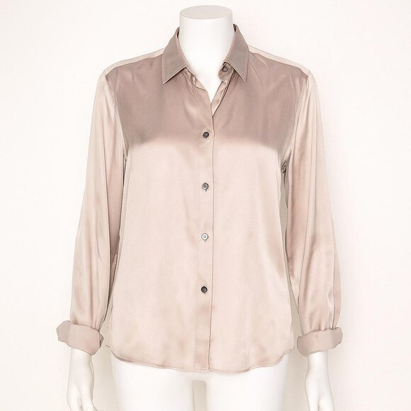 Dolce & Gabbana 100% Silk Button-Up Shirt - Made in Italy - Picture 1 of 6